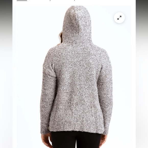 ANITA COZY BOUCLE FULL ZIP SWEATER - Picture 6 of 9